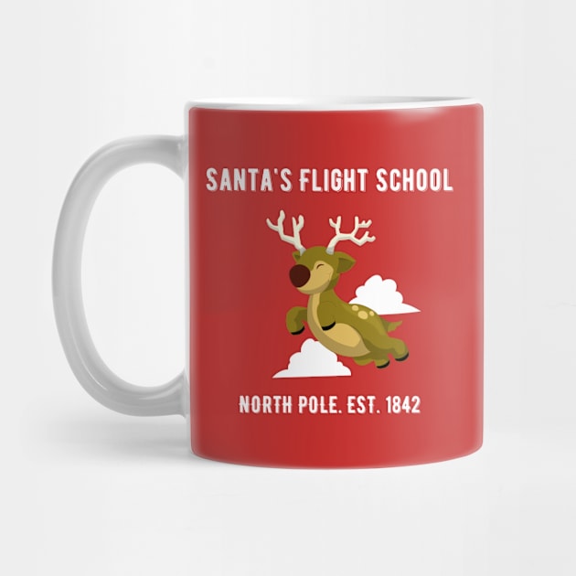 Santa's Flight School Rudolph Reindeer by jutulen